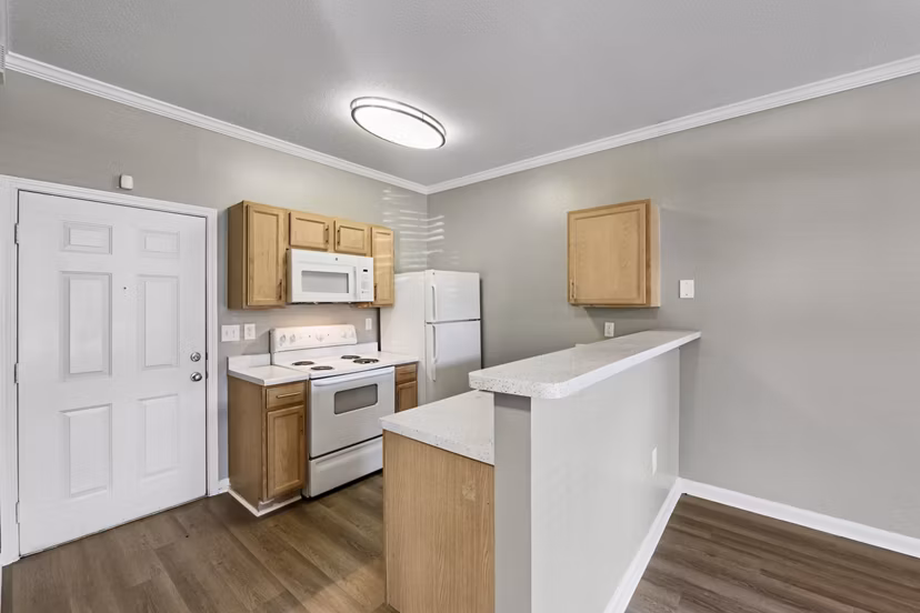 kitchen at Arbor Steele Creek Apartments 
