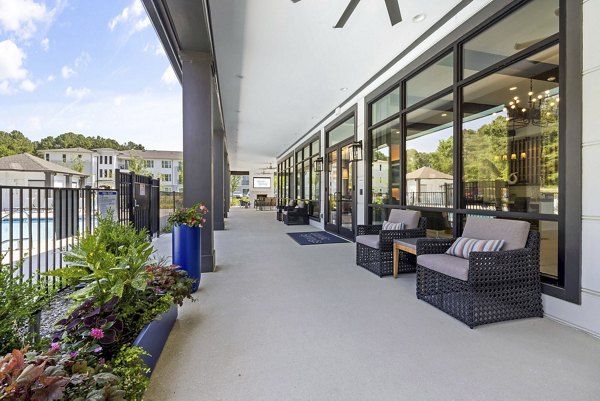 patio at Atlantic Springs Apartments