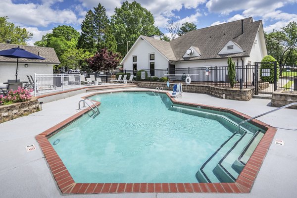 pool at The Spoke at Tyvola Station Apartments