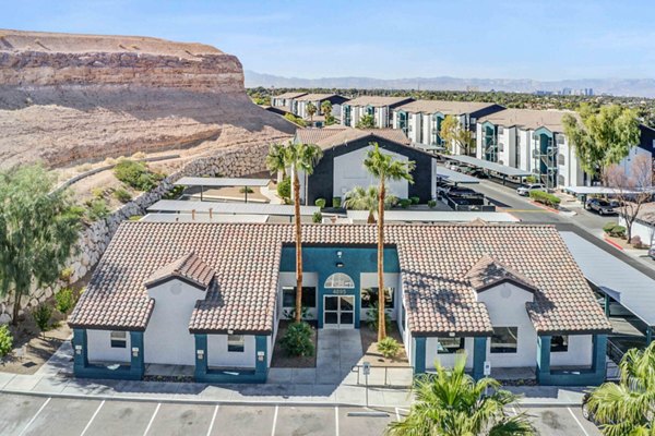 Spacious terrace with city views at Citron Apartments