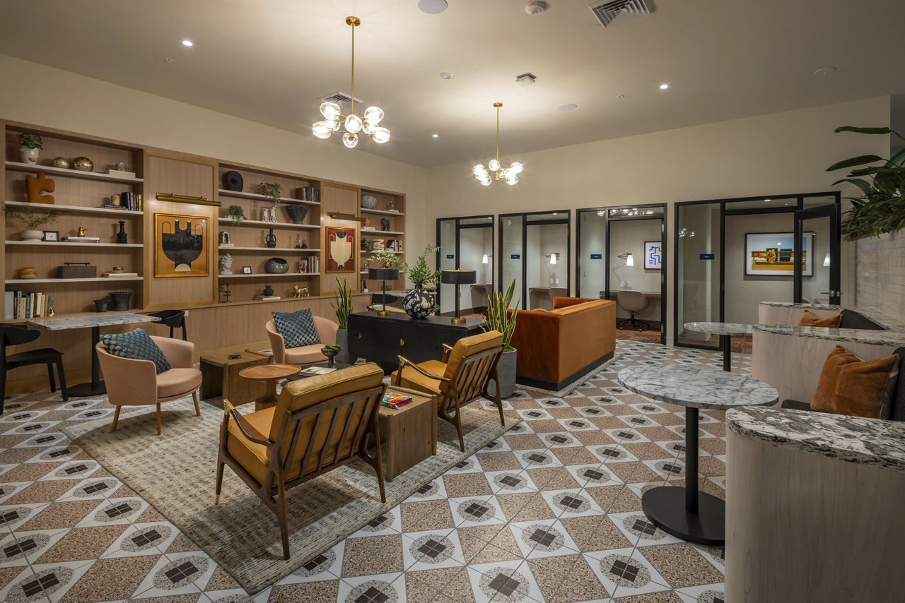 Lobby at Millhouse (1 of 2)
