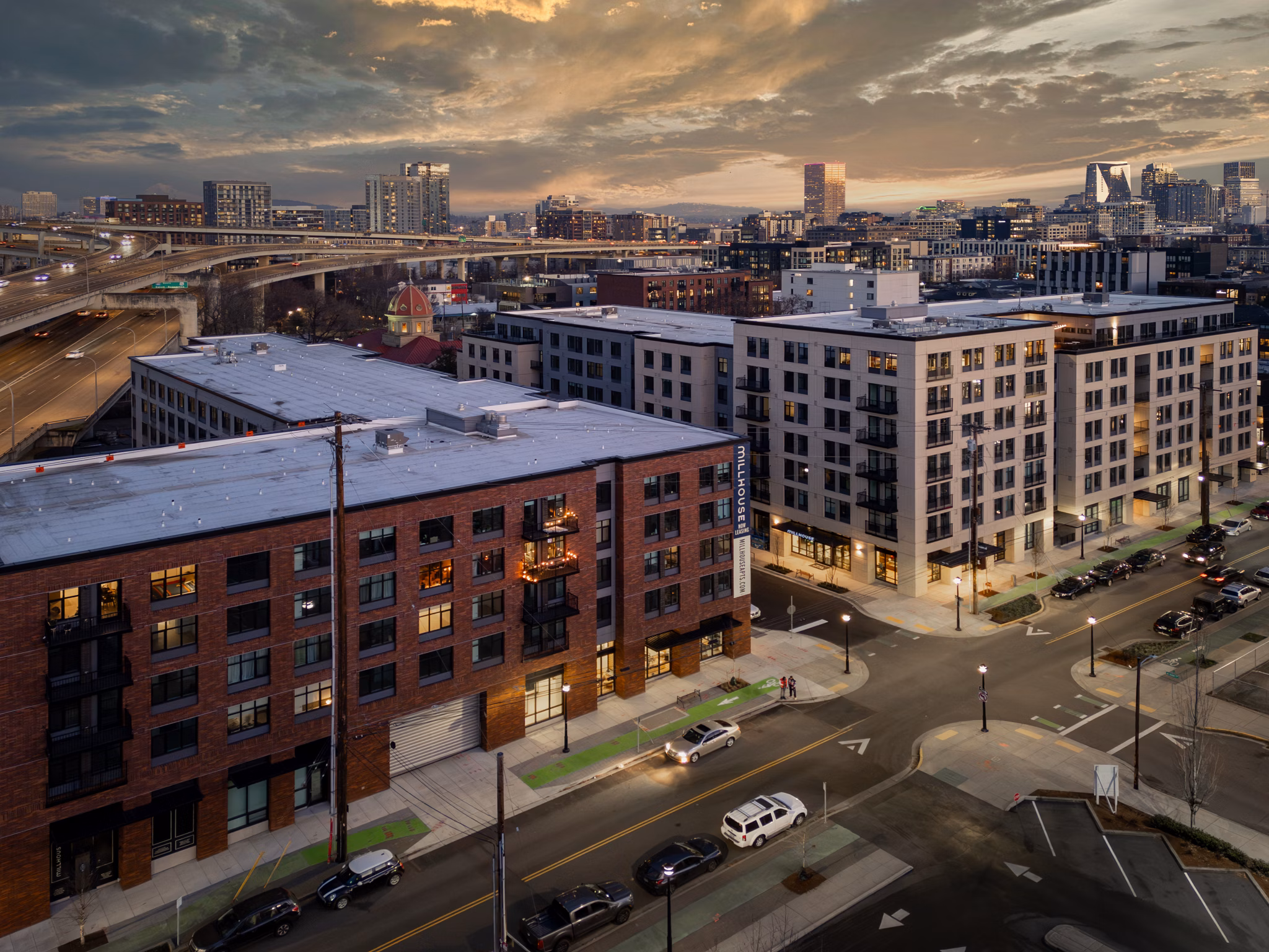 rendering at Millhouse Apartments