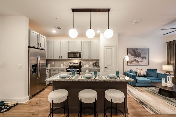 kitchen at Perla Apartments