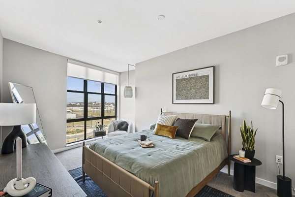 bedroom at Oxbow Apartments