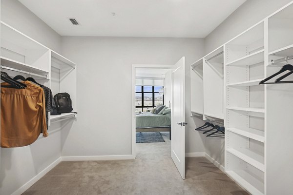 closet at Oxbow Apartments