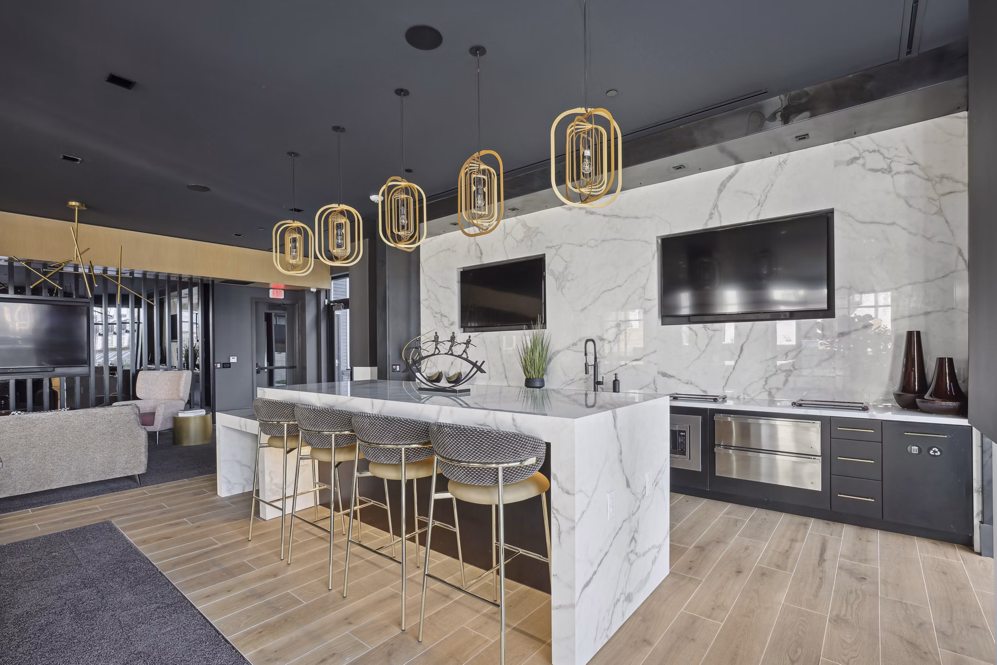 clubhouse at Oxbow Apartments