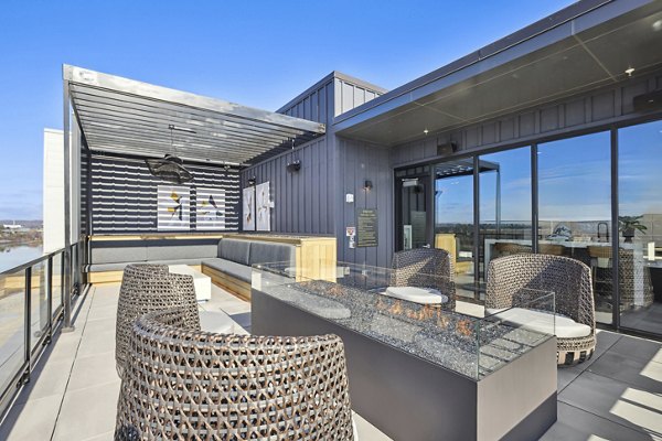 patio at Oxbow Apartments