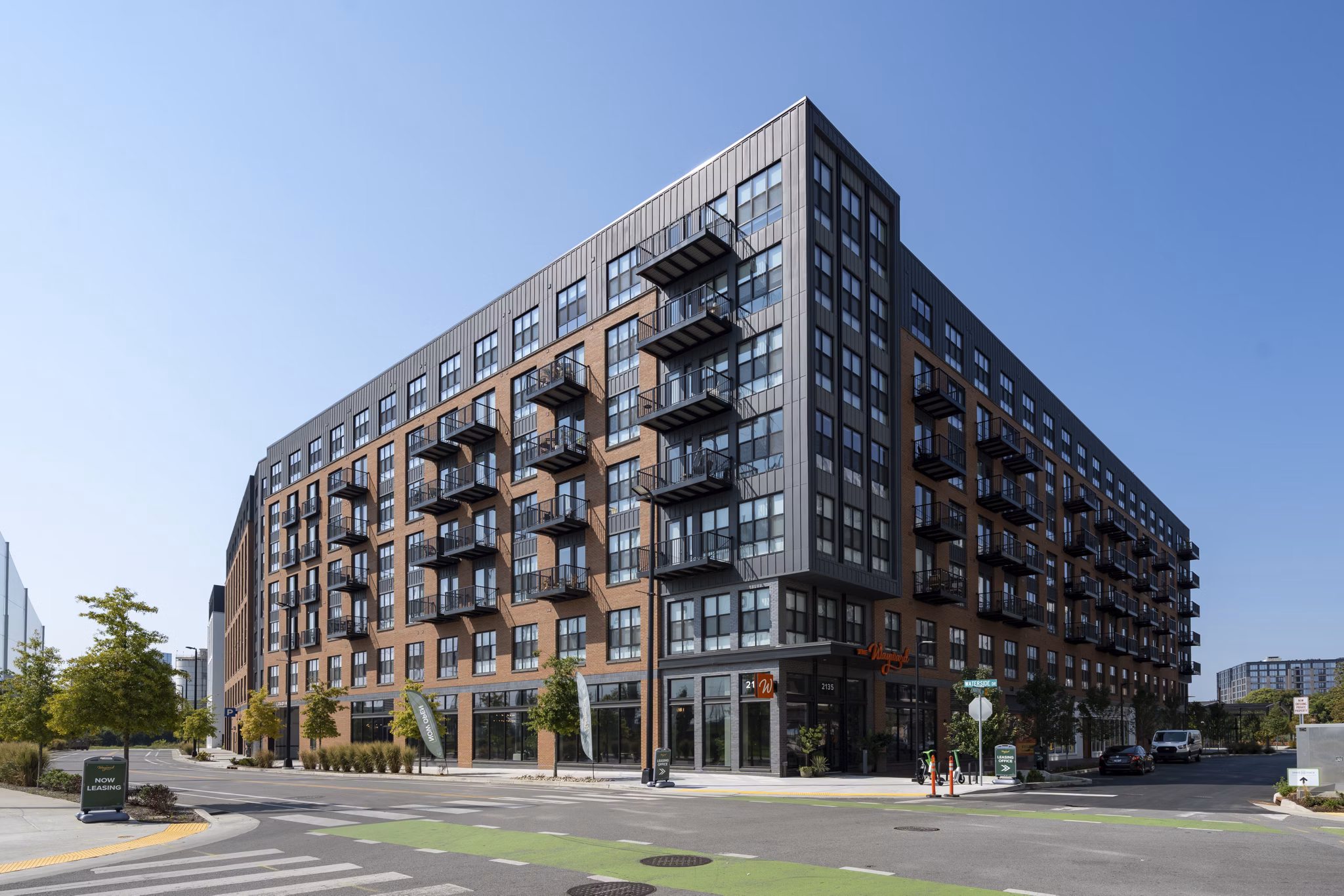 building at The Wayward Apartments