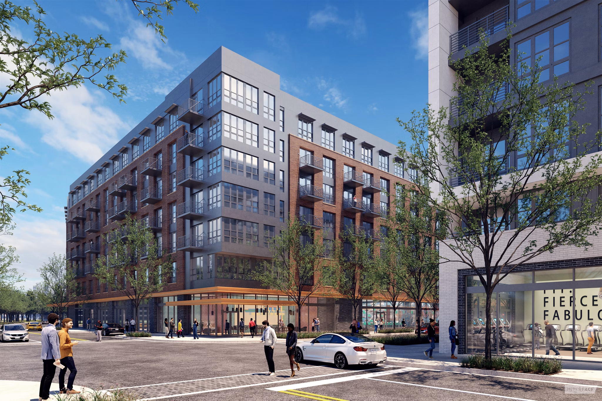 rendering at The Wayward Apartments 