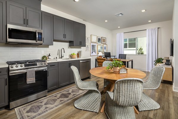 dining room at Serena Village Apartments 