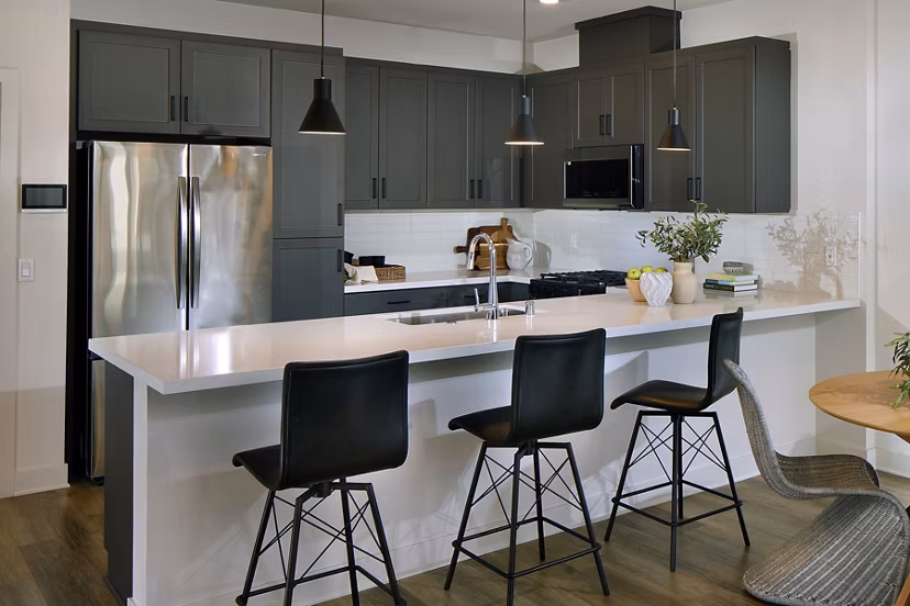 kitchen at Serena Village Apartments