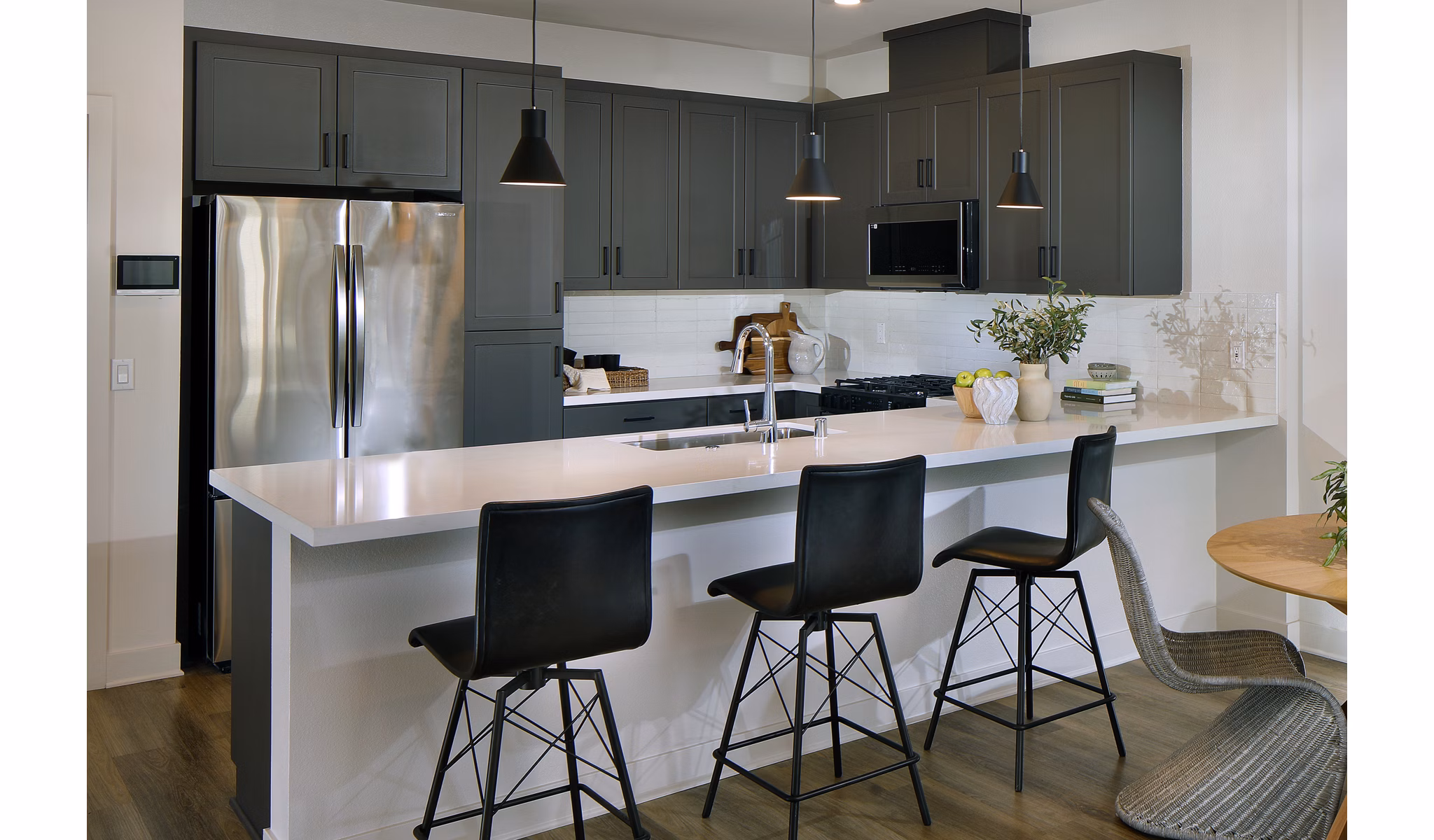 kitchen at Serena Village Apartments