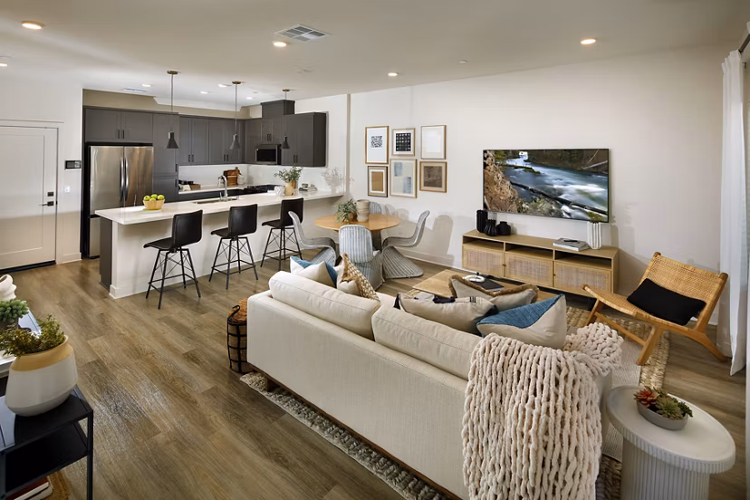 living room at Serena Village Apartments