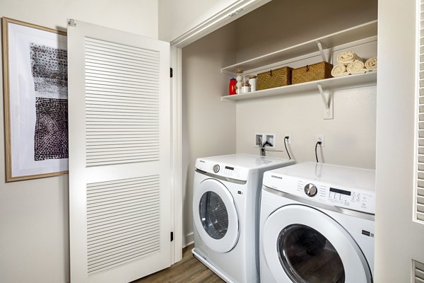 laundry facility at Serena Village Apartments 