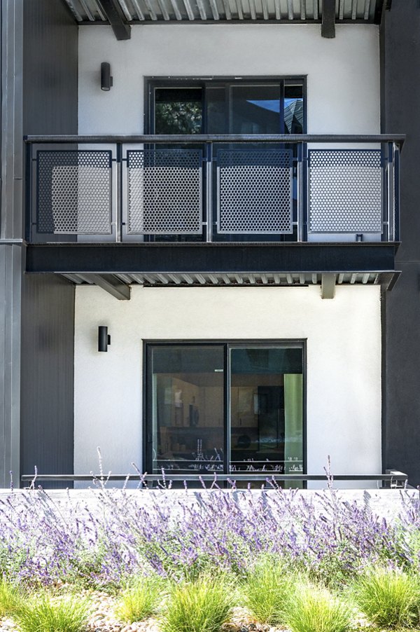 building at Vine at Panorama Apartments