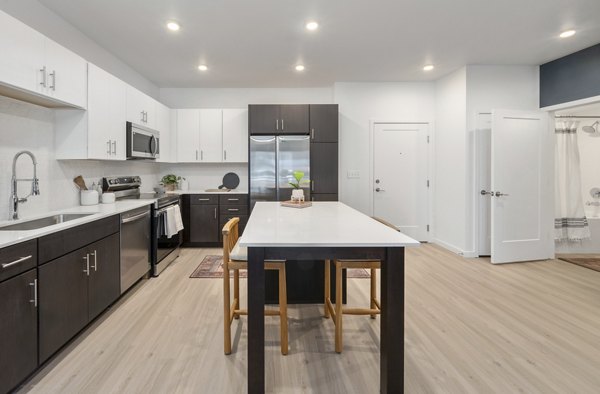 kitchen at Vine at Panorama Apartments