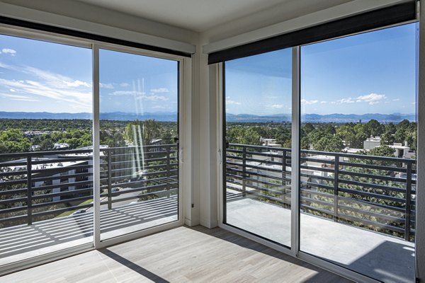 patio at Vine at Panorama Apartments