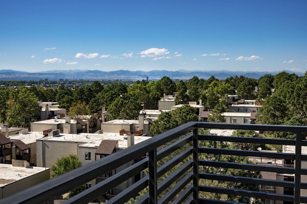 patio at Vine at Panorama Apartments