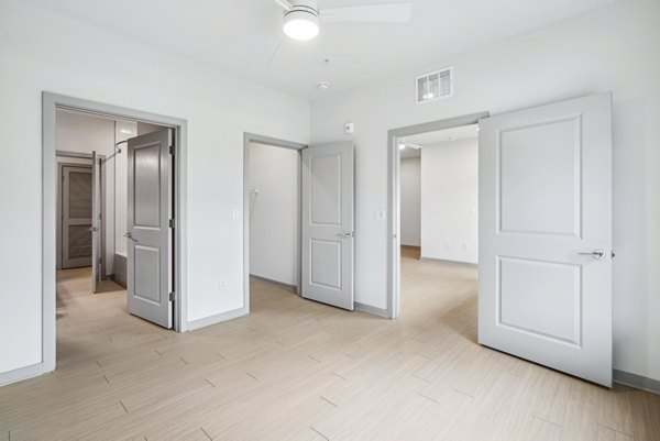 bedroom at The Willow Apartments