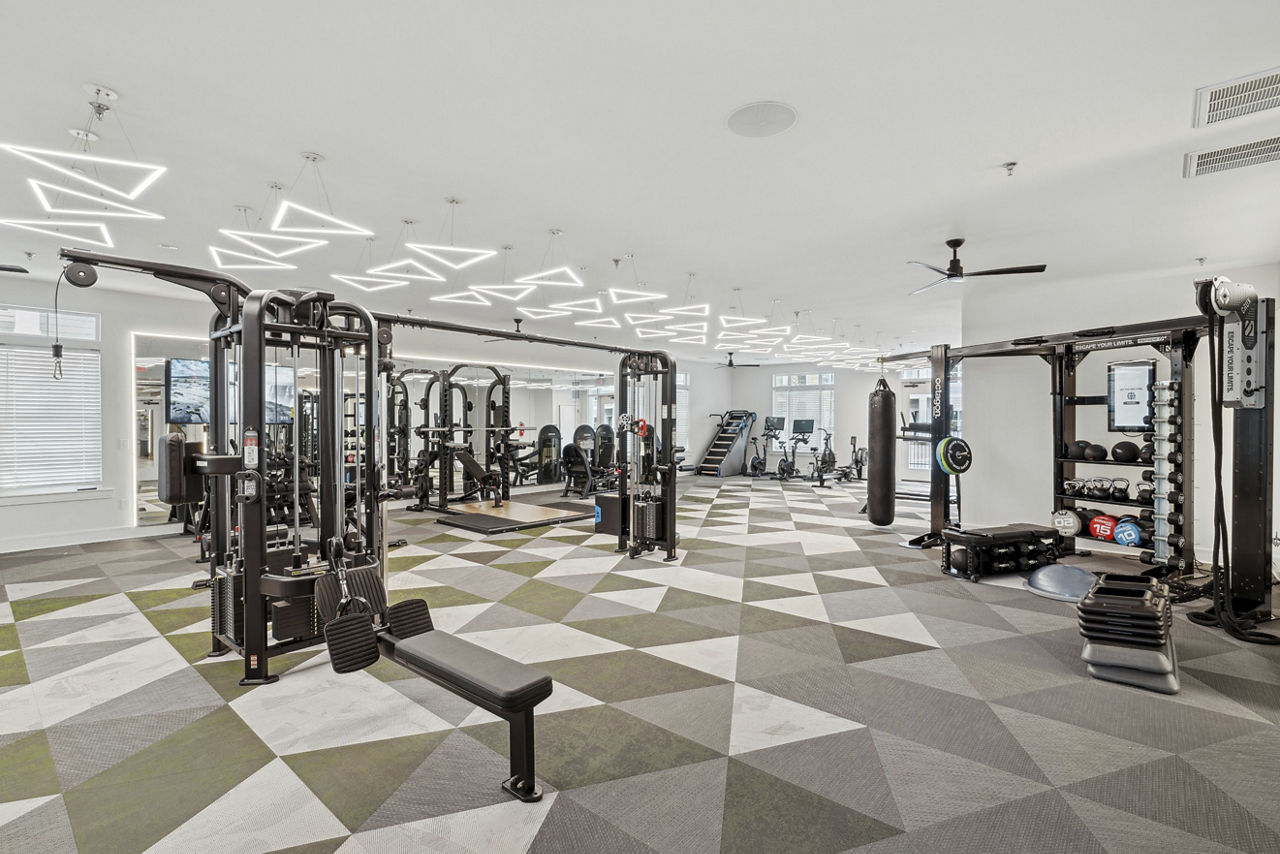 Gym at The Willow Apartments (2 of 3)