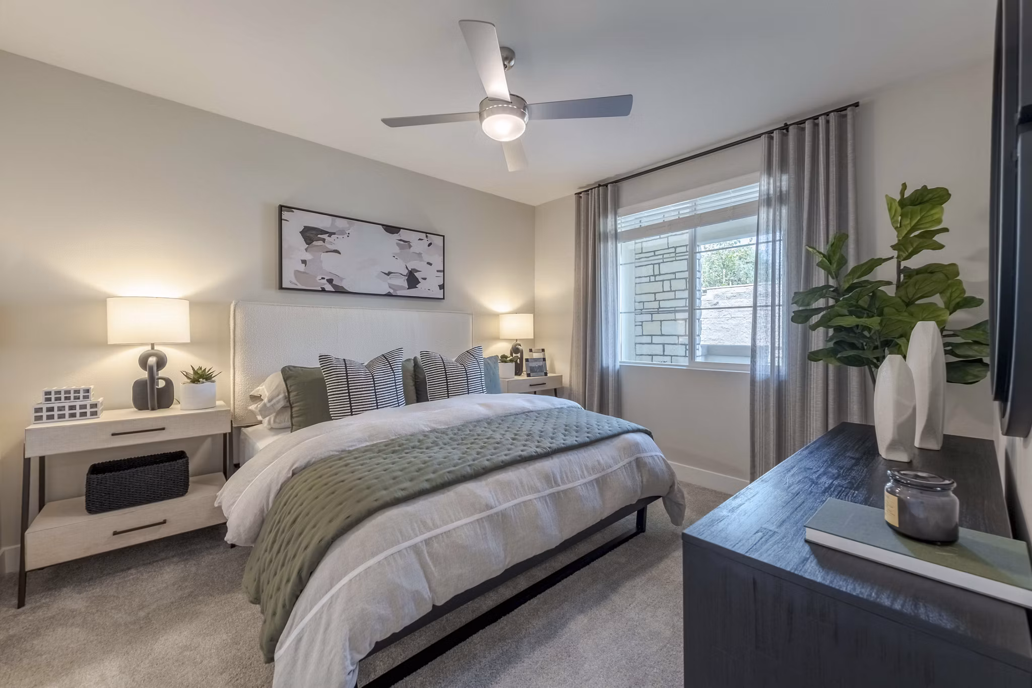 bedroom at Canopy Apartment 