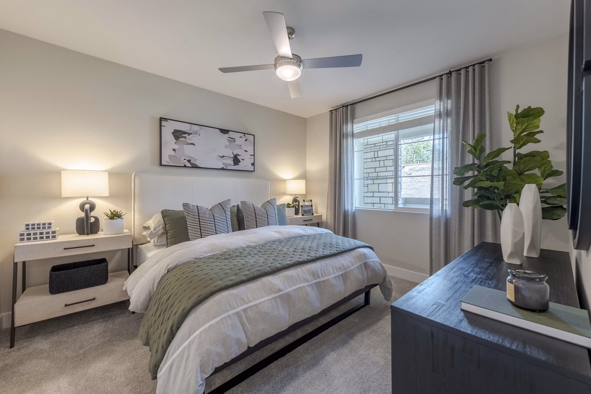 bedroom at Canopy Apartment 