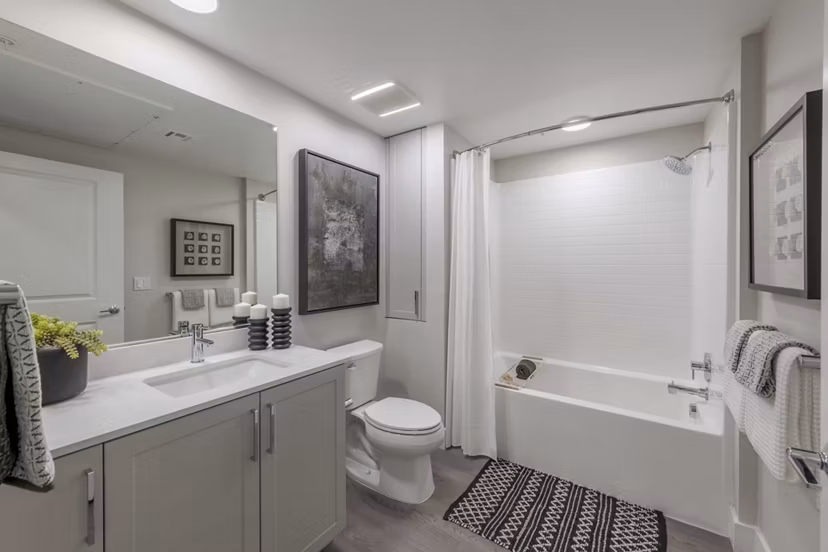 bathroom at Canopy Apartment 