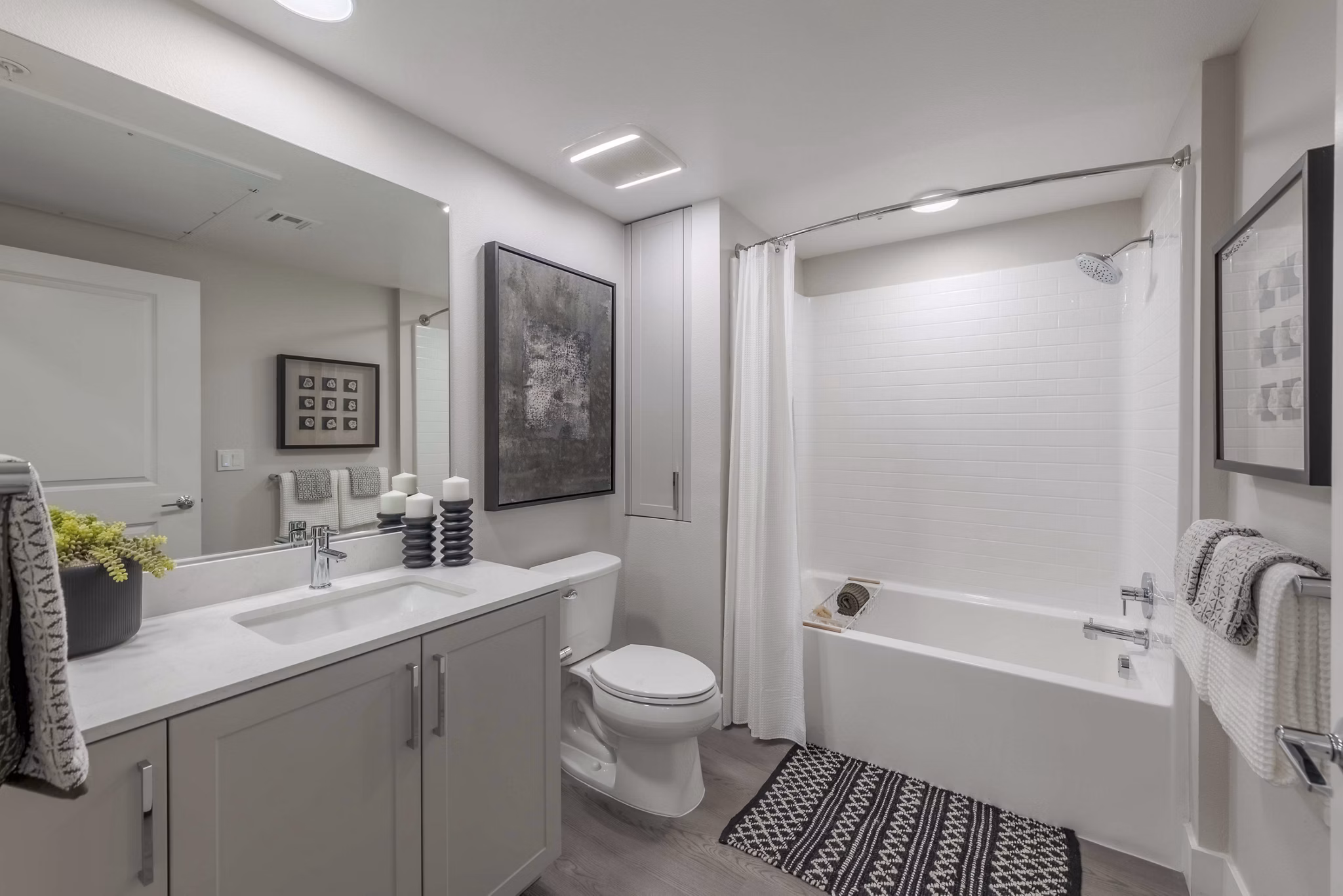 bathroom at Canopy Apartment 