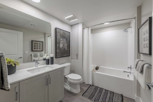 bathroom at Canopy Apartment 
