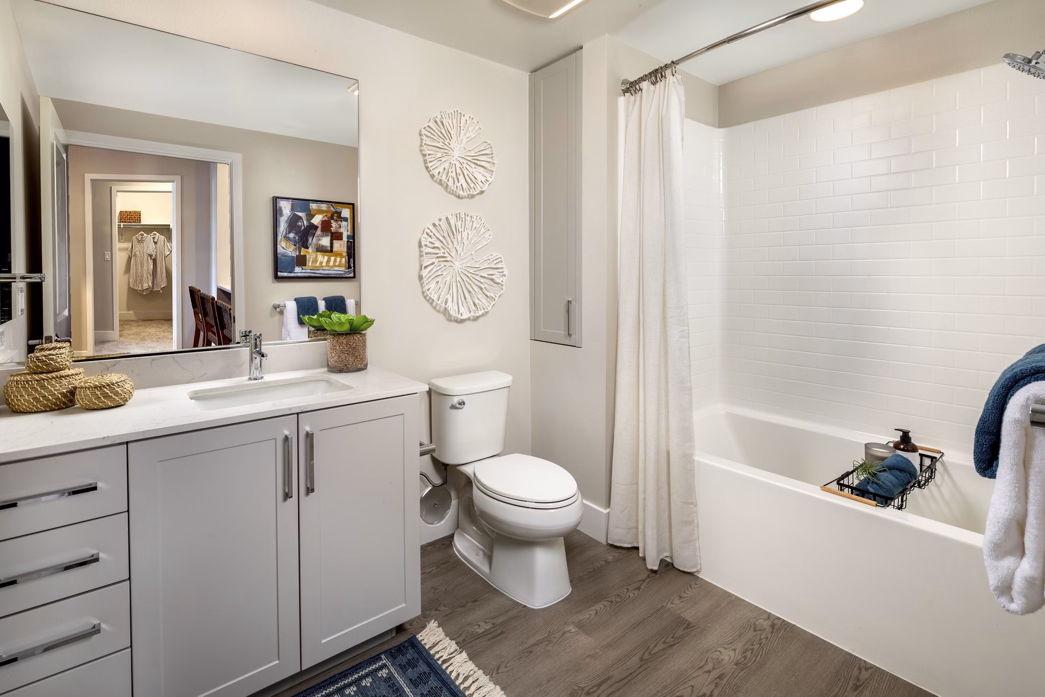 bathroom at Canopy Apartment 