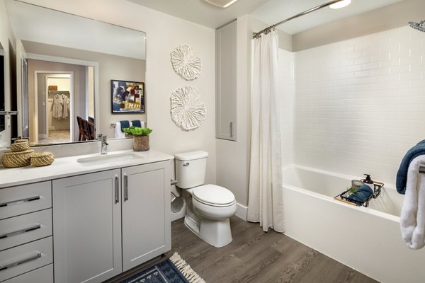 bathroom at Canopy Apartment 