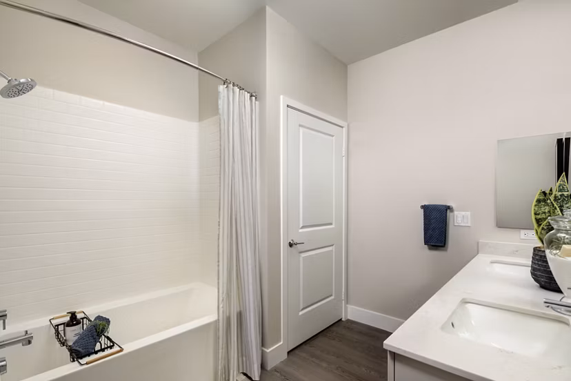 bathroom at Canopy Apartment 