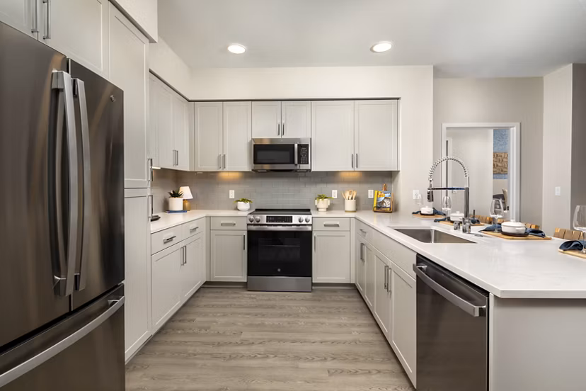 kitchen at Canopy Apartment 