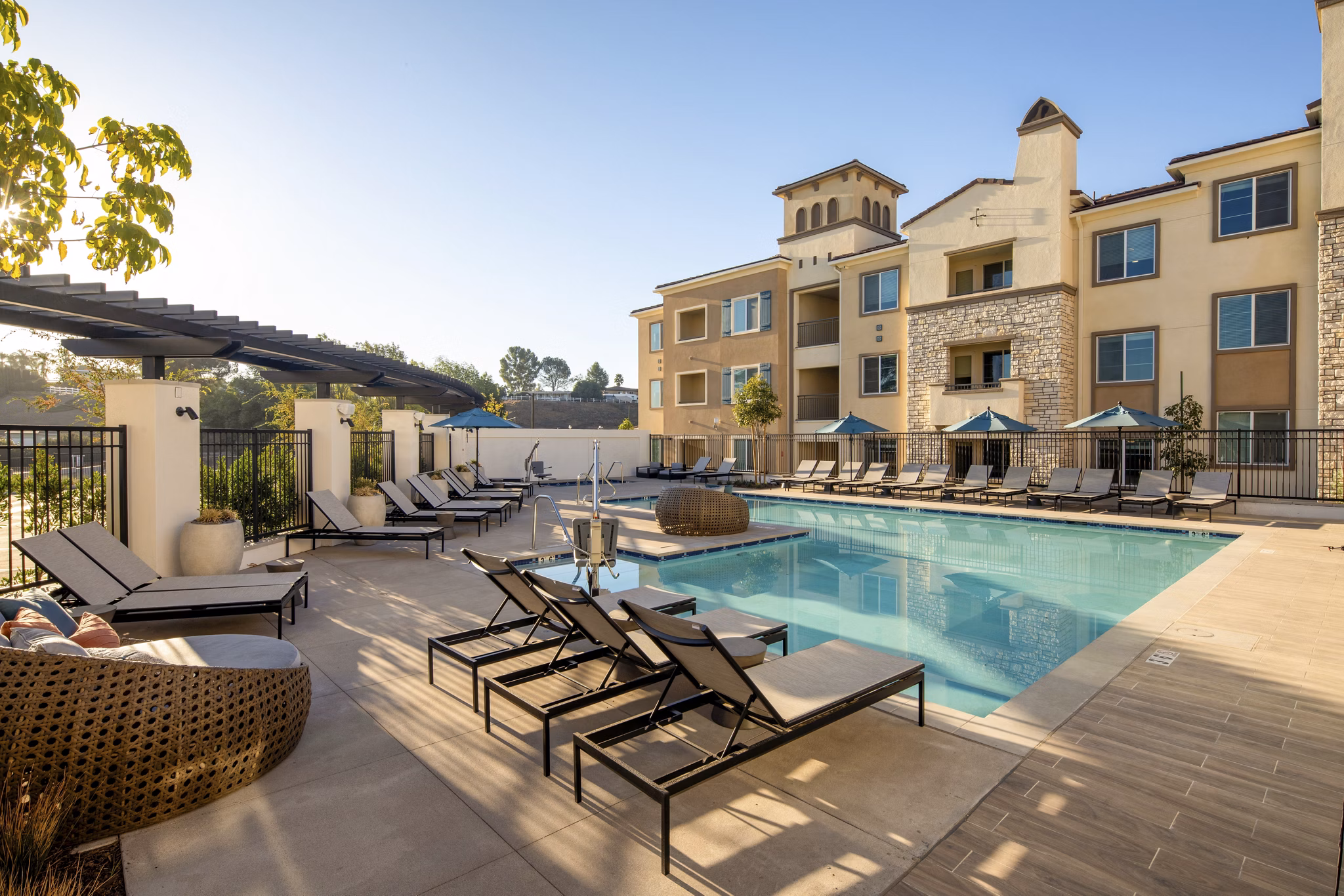 pool at Canopy Apartment 