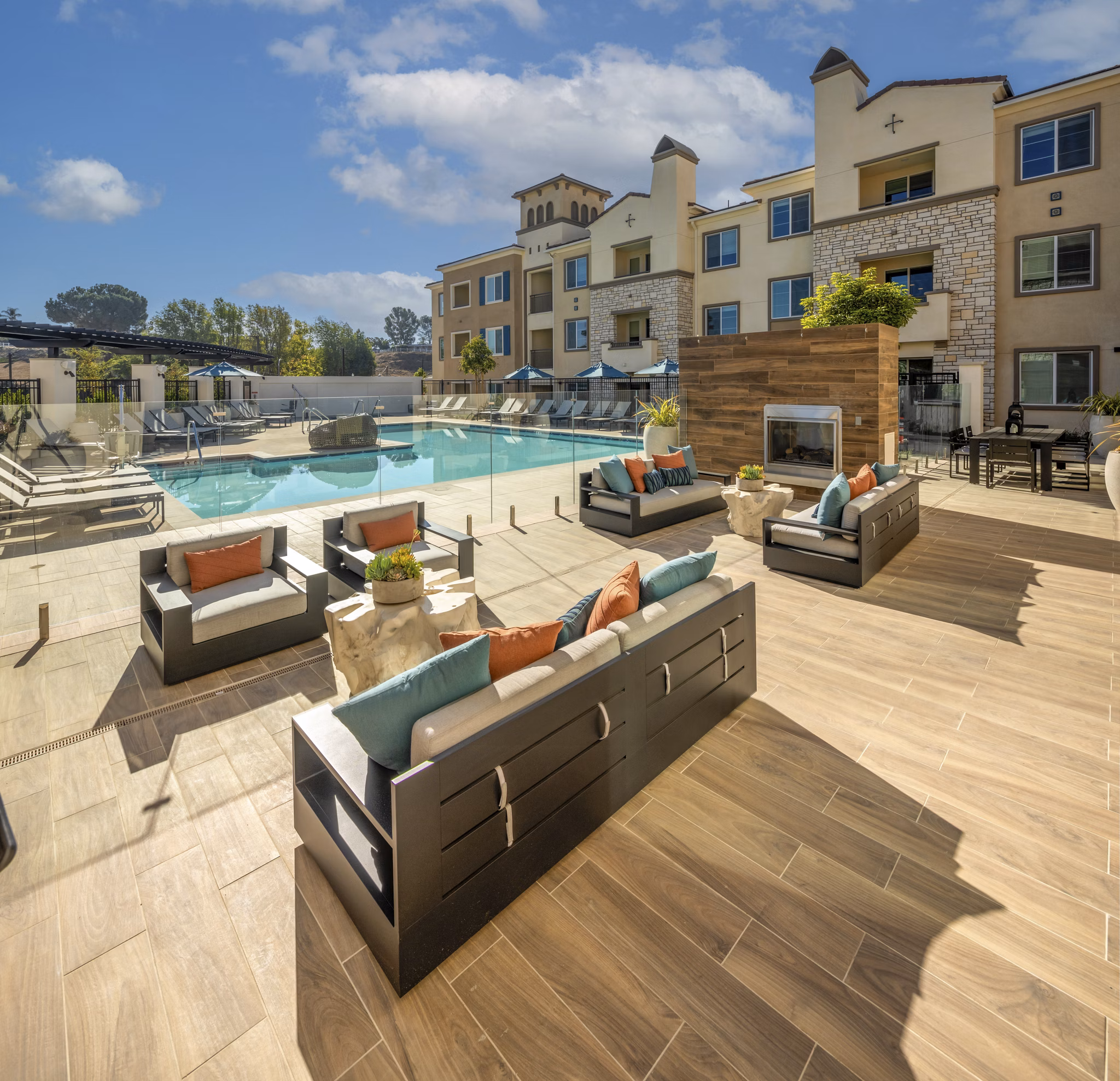 pool at Canopy Apartment 
