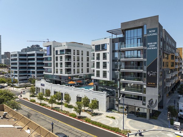building at The Wyatt Apartments