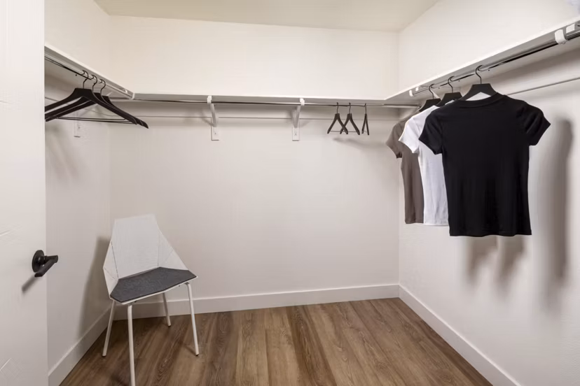 closet at The Wyatt Apartments