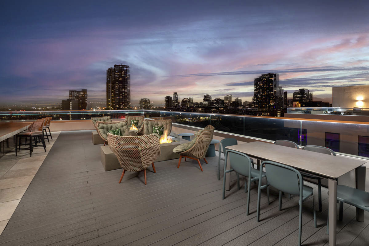 Roof deck at The Wyatt (2 of 2)