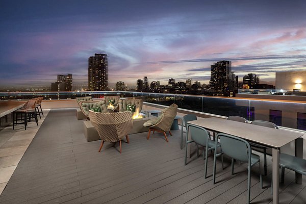 patio at The Wyatt Apartments
