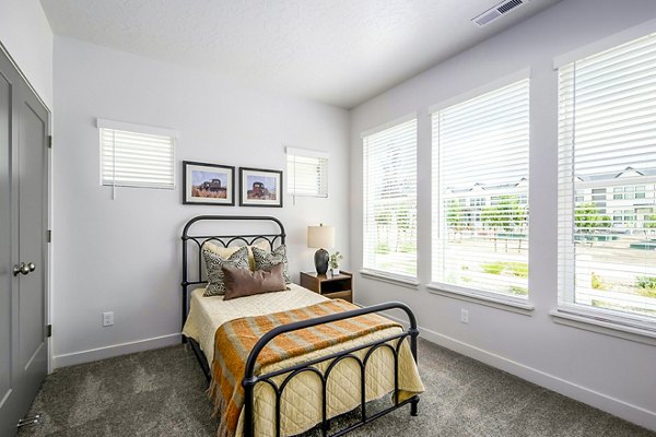 bedroom at Calypso Apartments