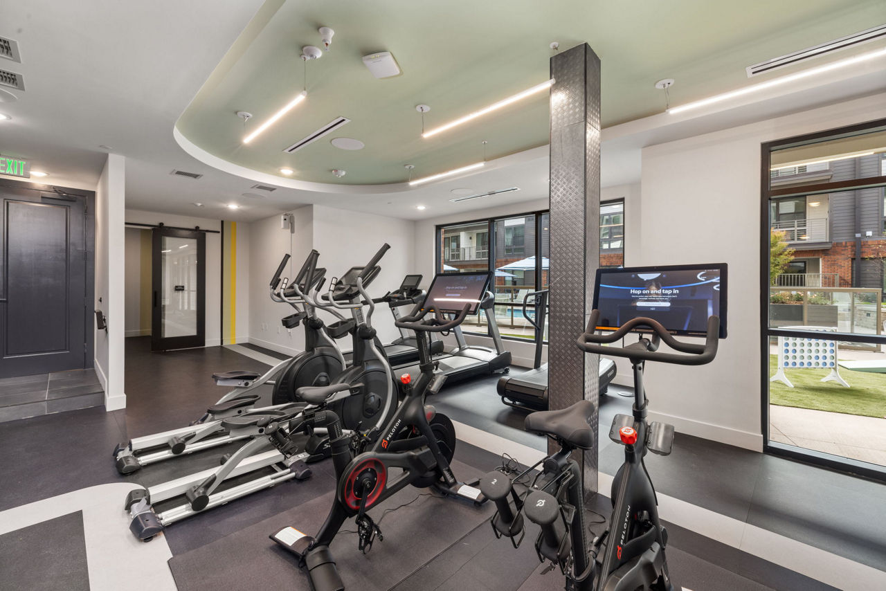Gym at The Miles (2 of 2)