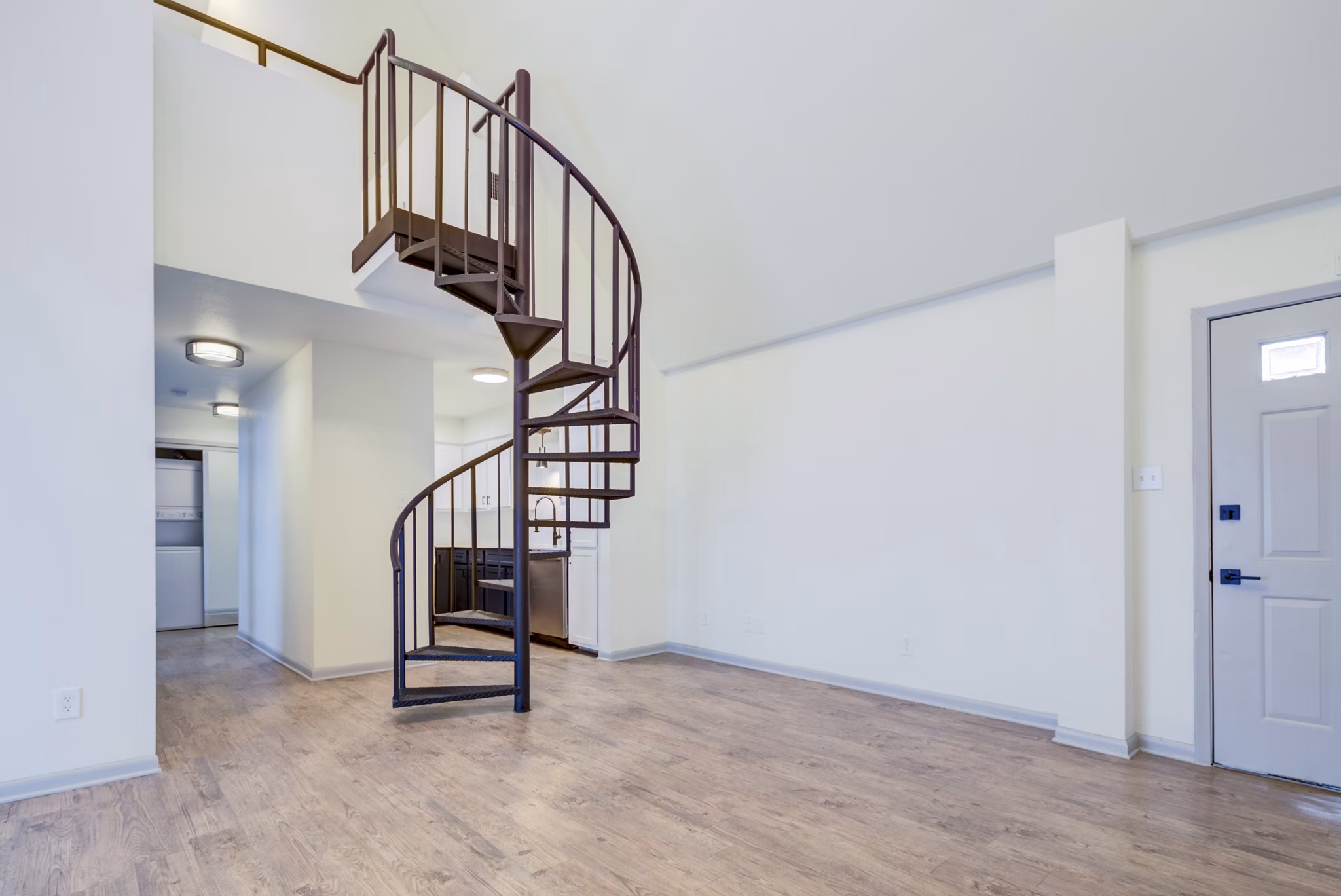 living room at Railyard Apartments 