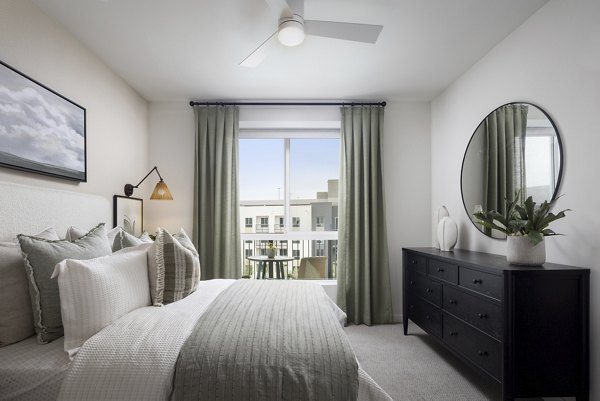 bedroom at Alexan Marmont Apartment