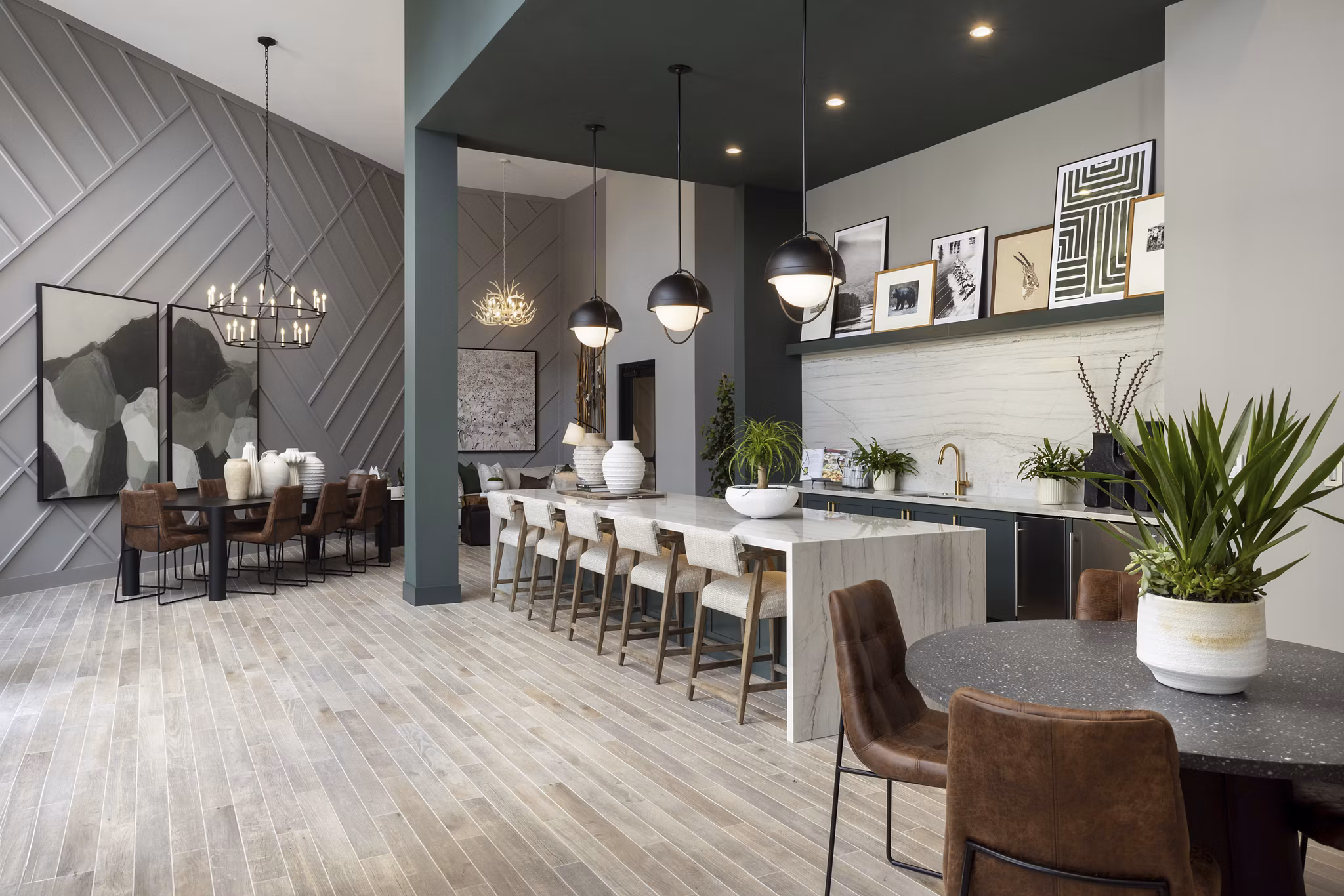 Clubhouse at Alexan Marmont Apartment