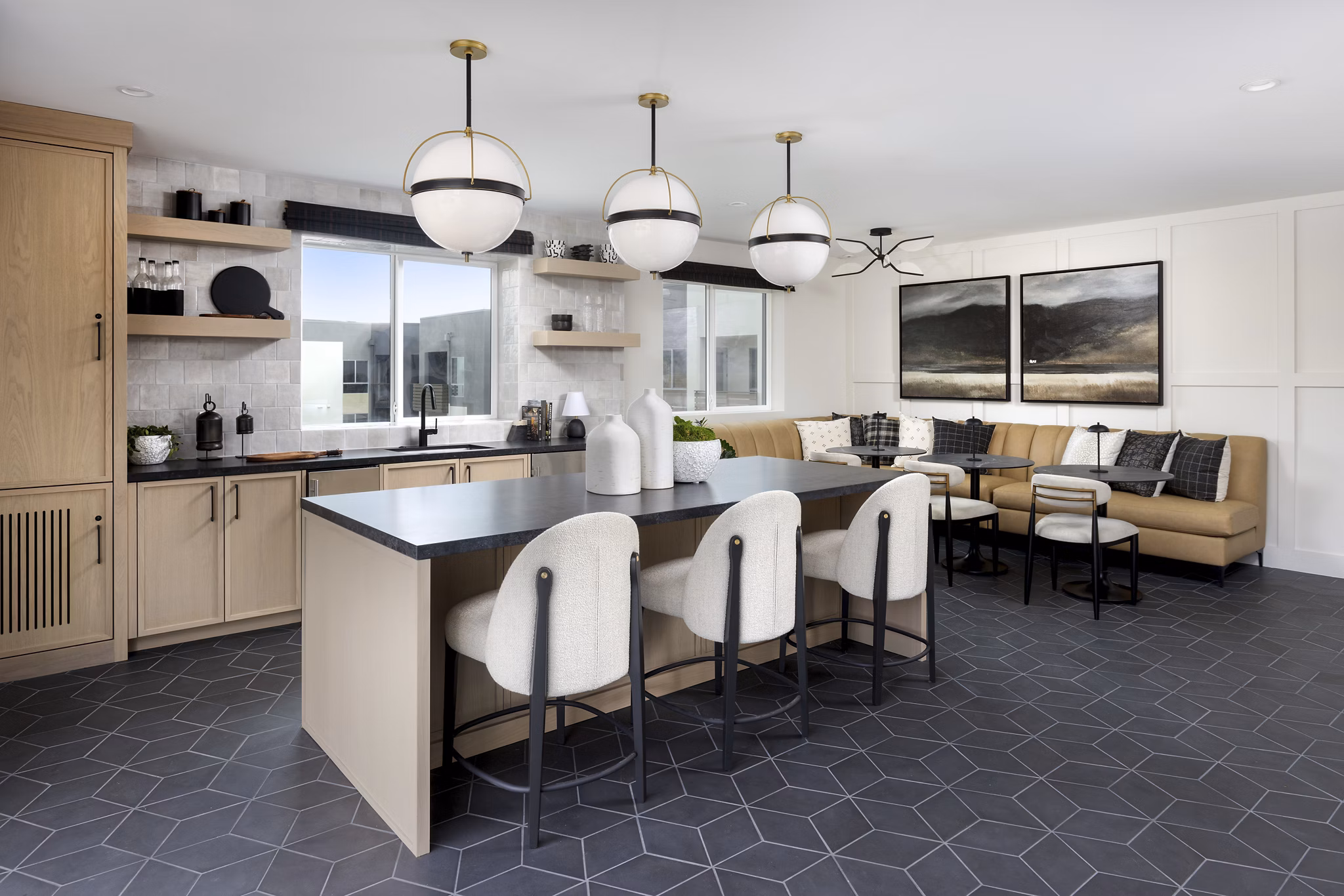Clubhouse at Alexan Marmont Apartment