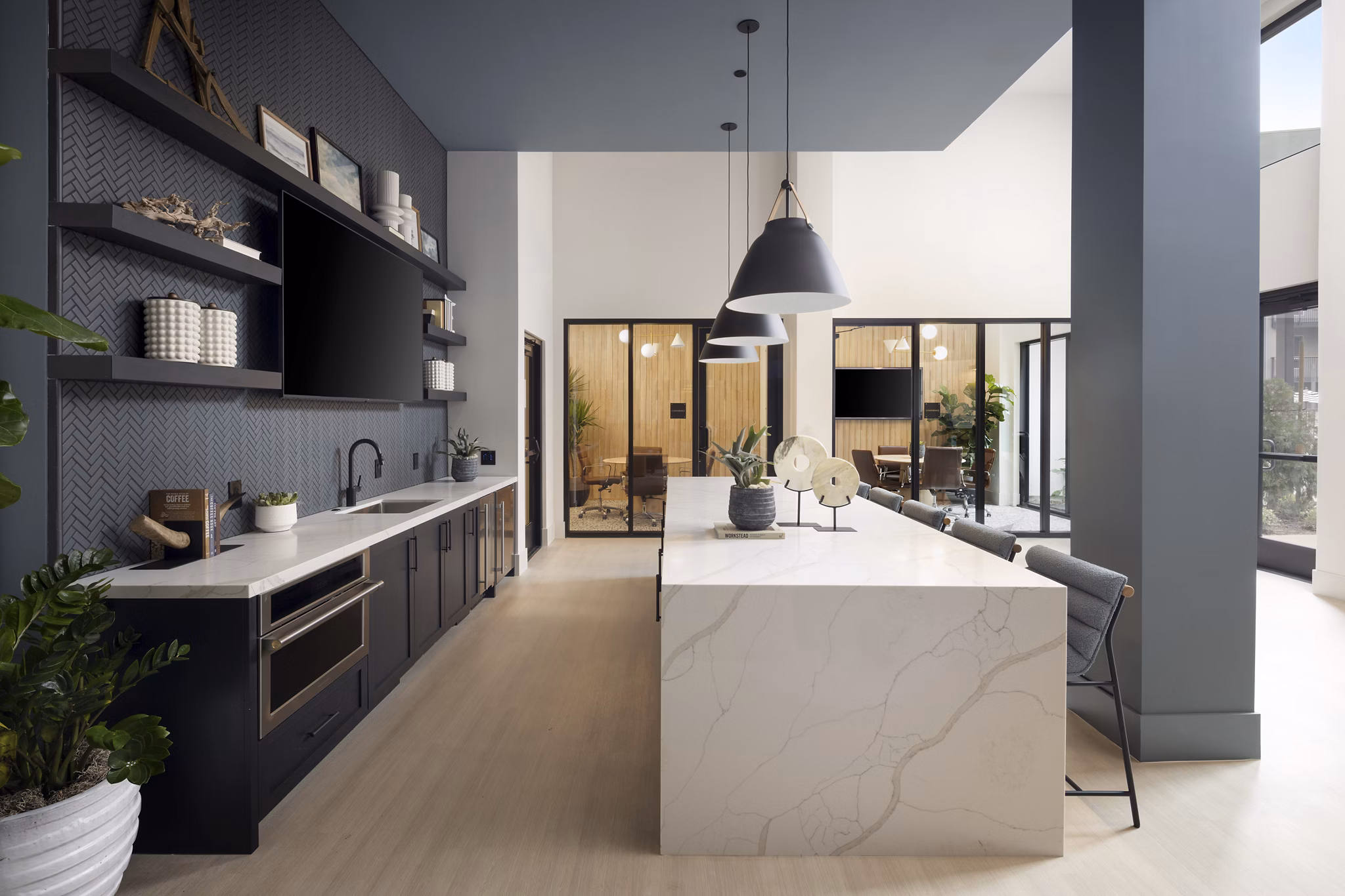 Clubhouse at Alexan Marmont Apartment