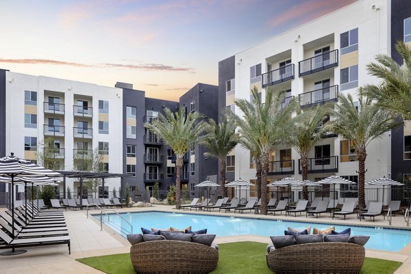 pool at Alexan Marmont Apartment