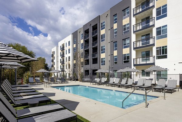 pool at Alexan Marmont Apartment