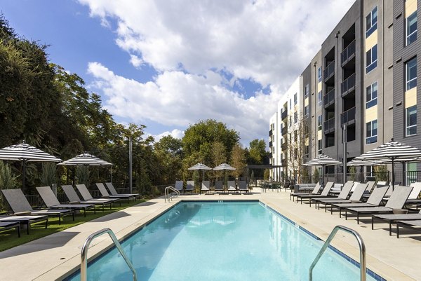 pool at Alexan Marmont Apartment