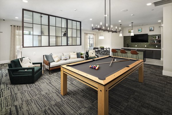 Arcadia at Symphony Park Apartments: Stylish clubhouse with modern design features